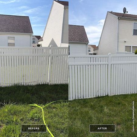 Fence Washing: How to Clean Vinyl Fencing Without Streaks