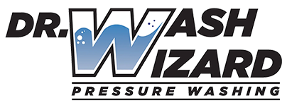 Dr. Wash Wizard Pressure Washing Logo
