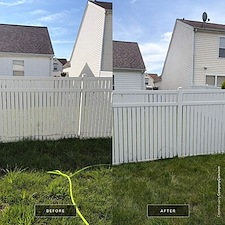 Vinyl Fence Restoration Project – Florissant, MO 0