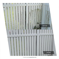 Vinyl Fence Restoration Project – Florissant, MO 1