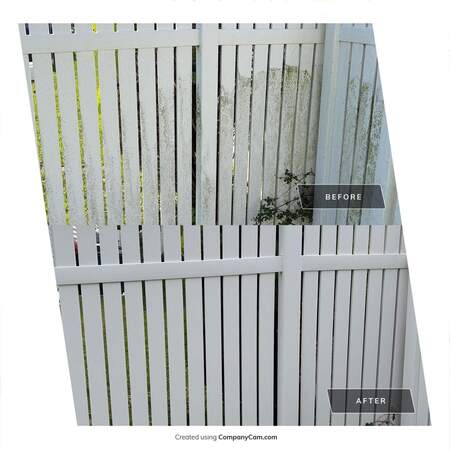 Vinyl Fence Restoration Project – Florissant, MO Image